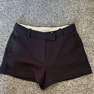 Wilfred Size 4 High Waist Black Tailored Shorts